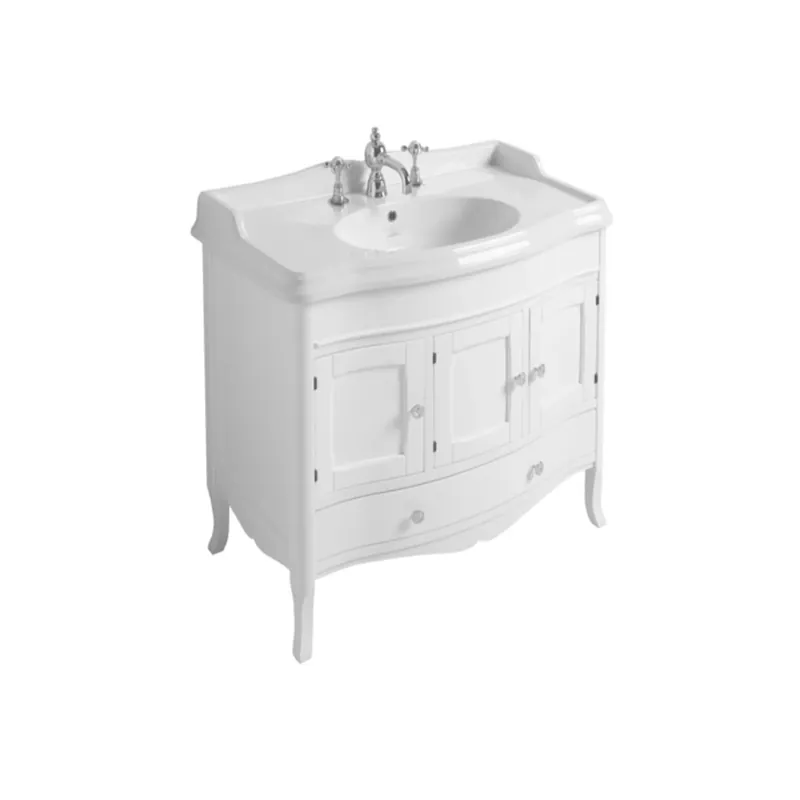 Mobile bagno lavabo a terra ARMC105 120x80x50 cm bianco Must-Have