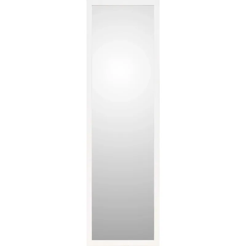 Specchio da parete Minny 114x34 cm bianco Dagaanbieding