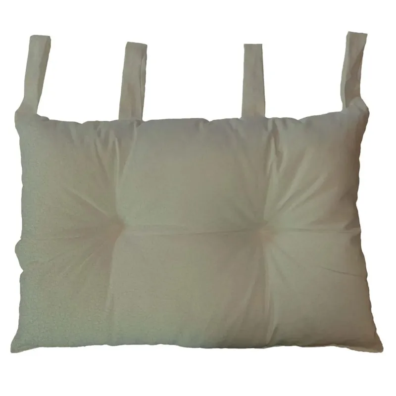 Cuscino per testiera letto 70x45 cm beige Speciale Aanbieding