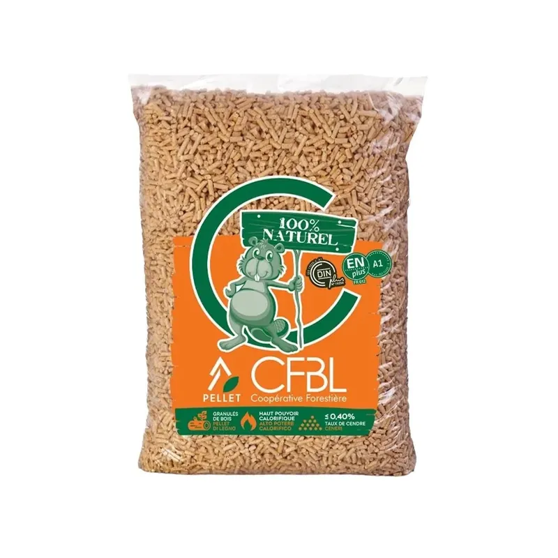 Must-Have Pellet CFBL 100% abete rosso francese - Sacco da 15kg