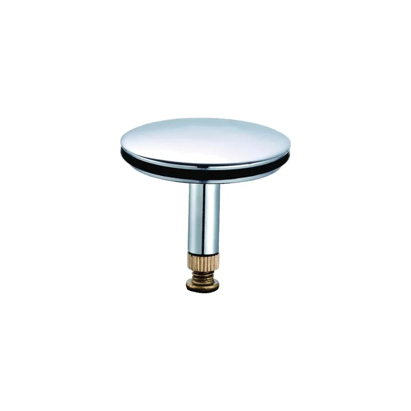 Tappo salterello per vasca da bagno in acciaio inox Ø 70mm colore cromato Hete Deal