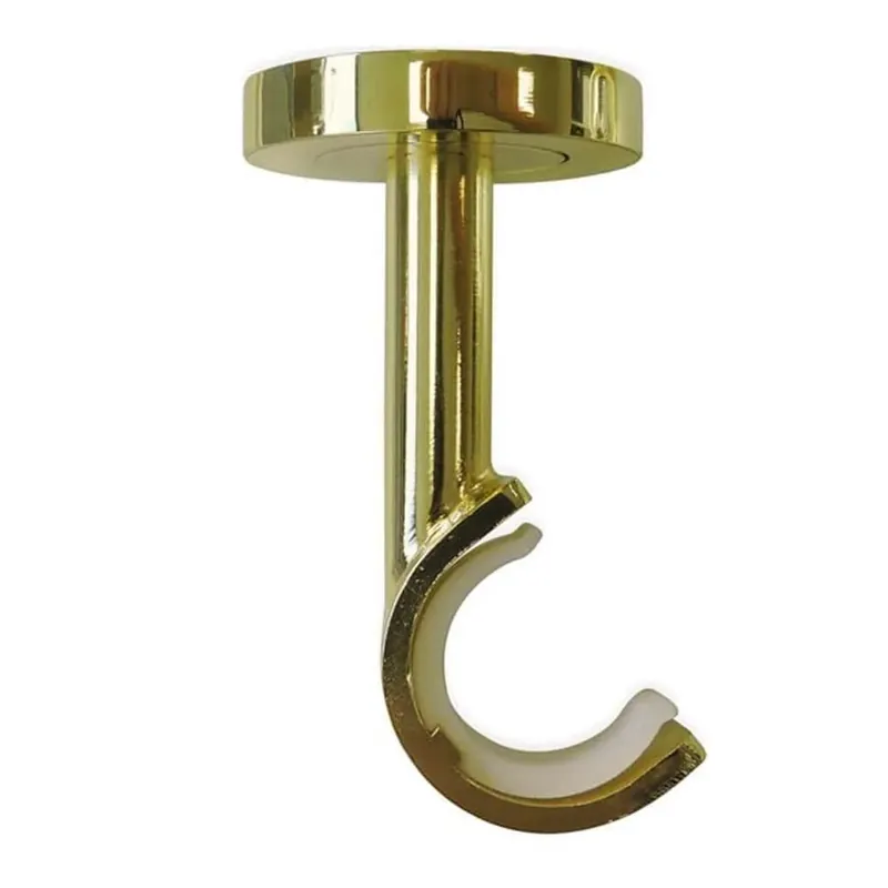 Supporto soffitto Ø 28 mm ottonato lucido Beperkt Aanbod