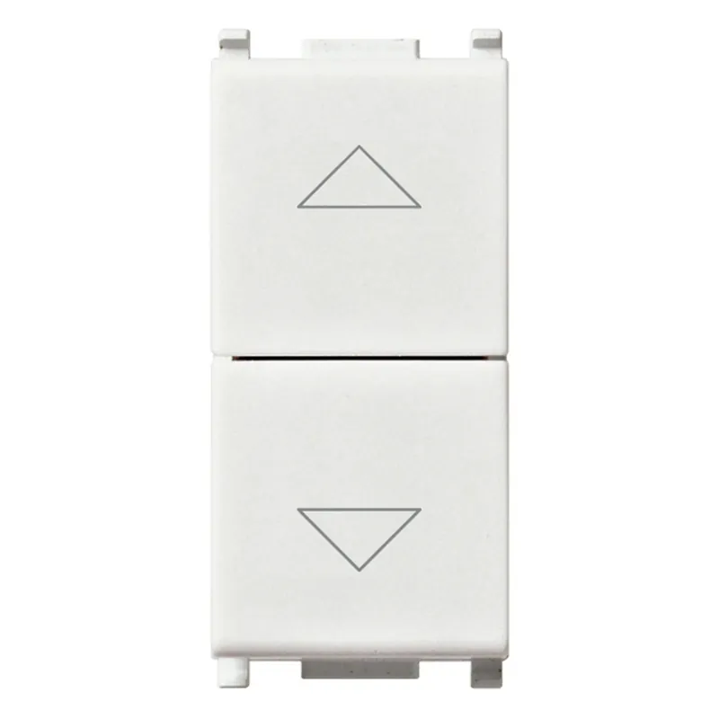 Commutatore a 2 tast Vimar 2P 10AX bianco Gecertificeerd