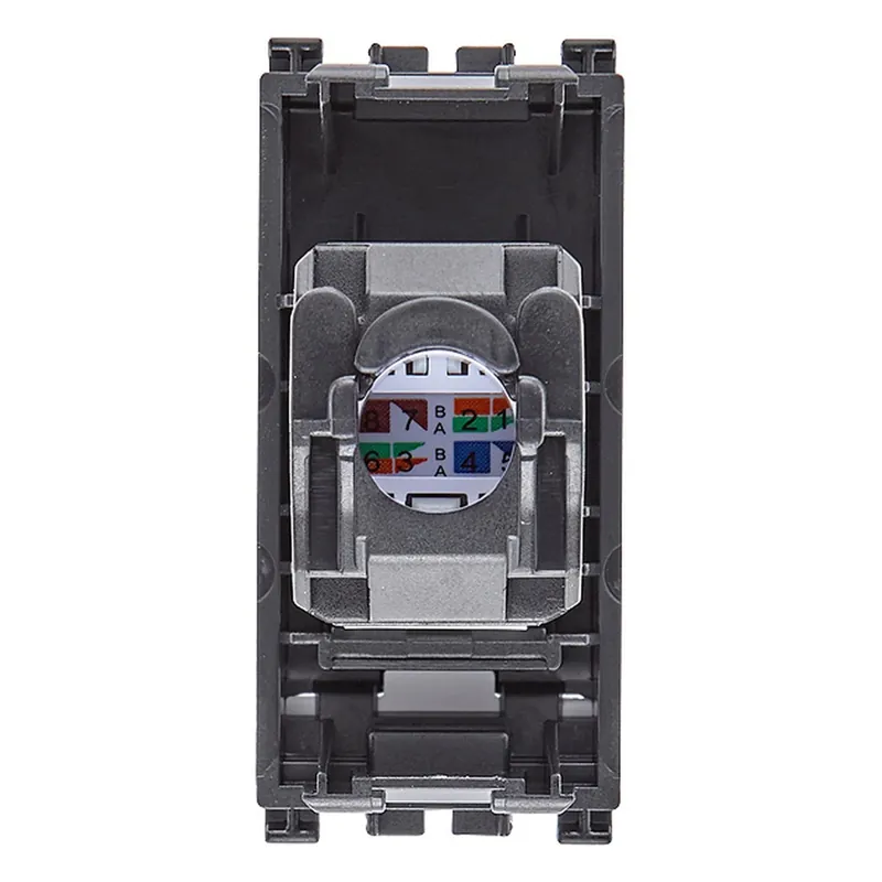 Direct Beschikbaar Presa RJ45 Netsafe Cat6 UTP Vimar grigio