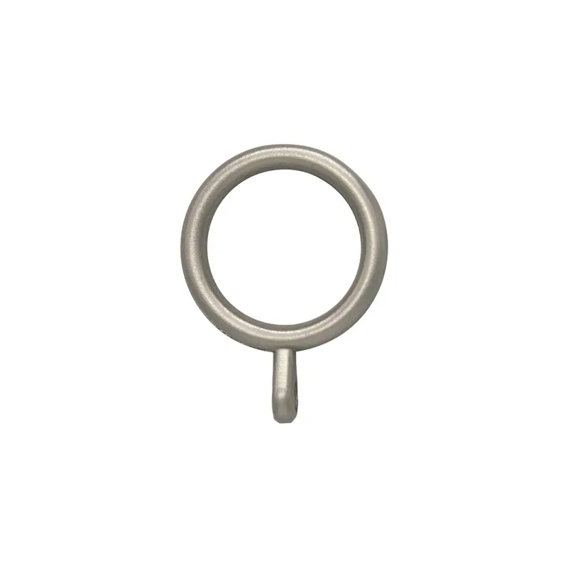 Anello in metallo per bastone per tenda nichel Ø13 mm 5 pz Favoriet