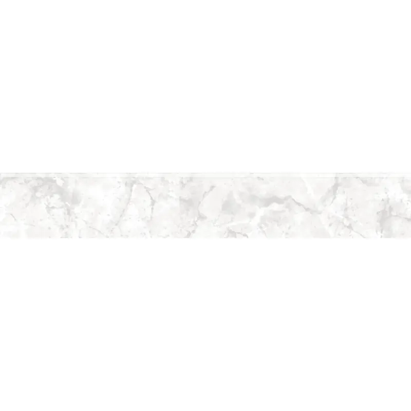 Koopje Battiscopa in gres porcellanato Trento grigio 8x34 cm