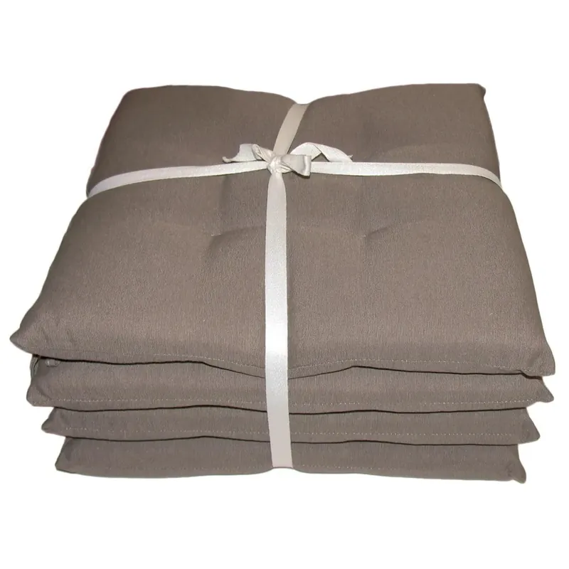 Set 4 coprisedia Relax 40 x 40 cm tinta unita Snelle Levering