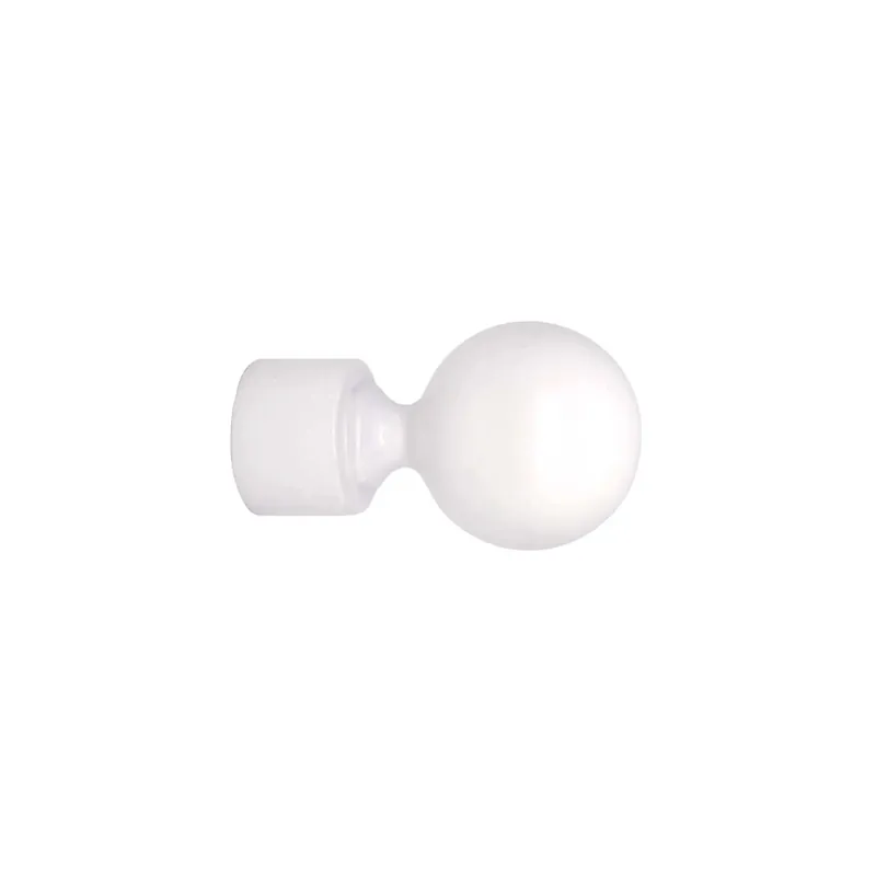 Supporto bastone tenda boccia bianco Ø13 mm Laatste Versie