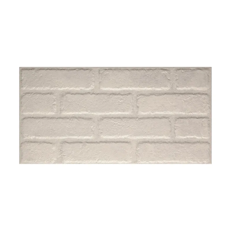 Koop Vandaag Rivestimento in gres porcellanato Brick White 31x62 cm 1,35 m²