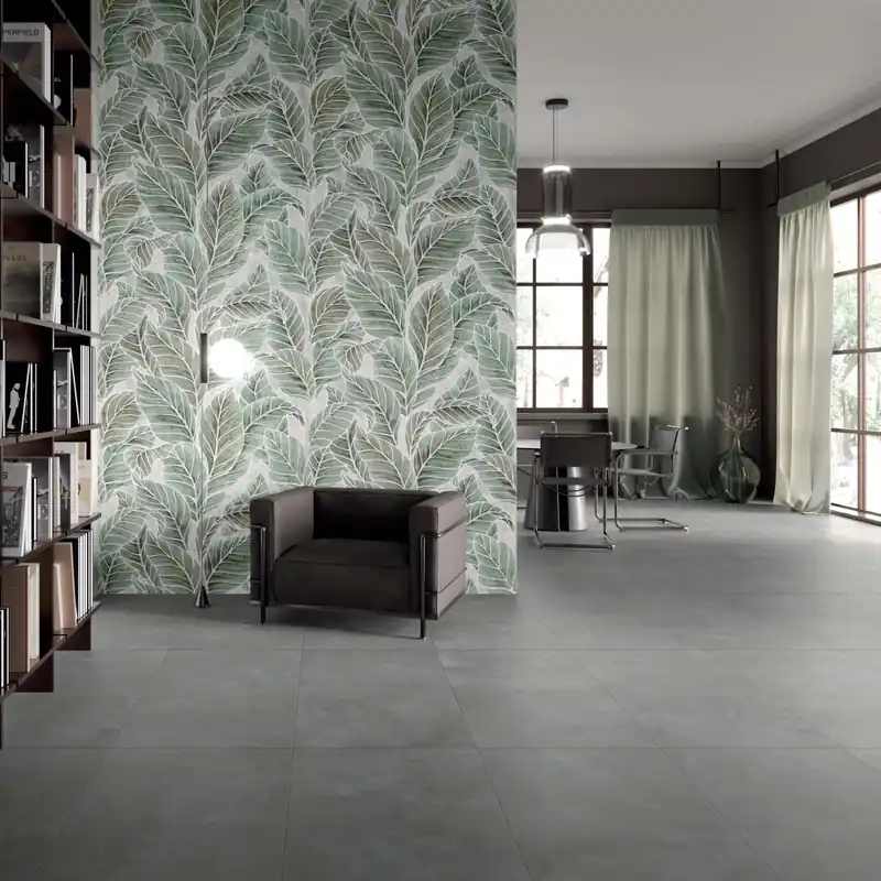 Bestel Nu Piastrella in gres porcellanato Emotion antracite 60x120 cm 1,8 m²