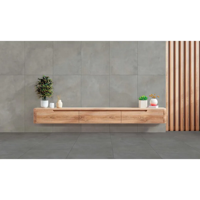 Nieuw Piastrella in gres porcellanato Emotion grigio chiaro 60x120 cm 1,8 m²
