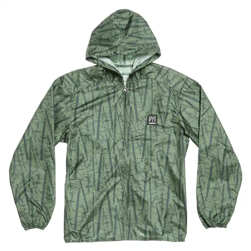 Giacca antipioggia unisex Verdemax verde XS/S Beste Prijs