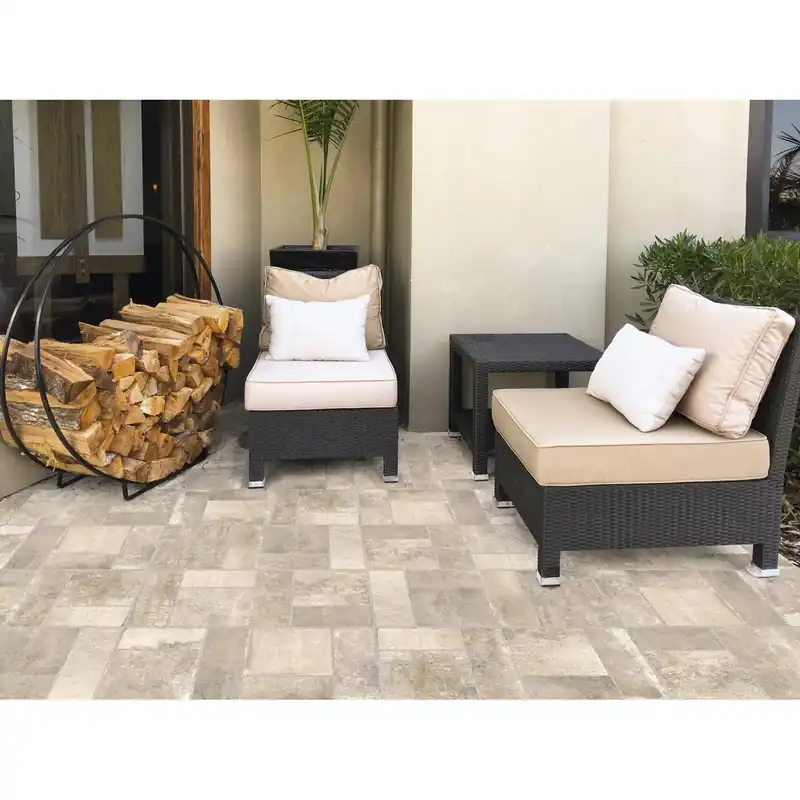 Nu Kopen Piastrella in gres porcellanato Ostuni pietra grigio 30,2x60,4 cm 1,65 m²