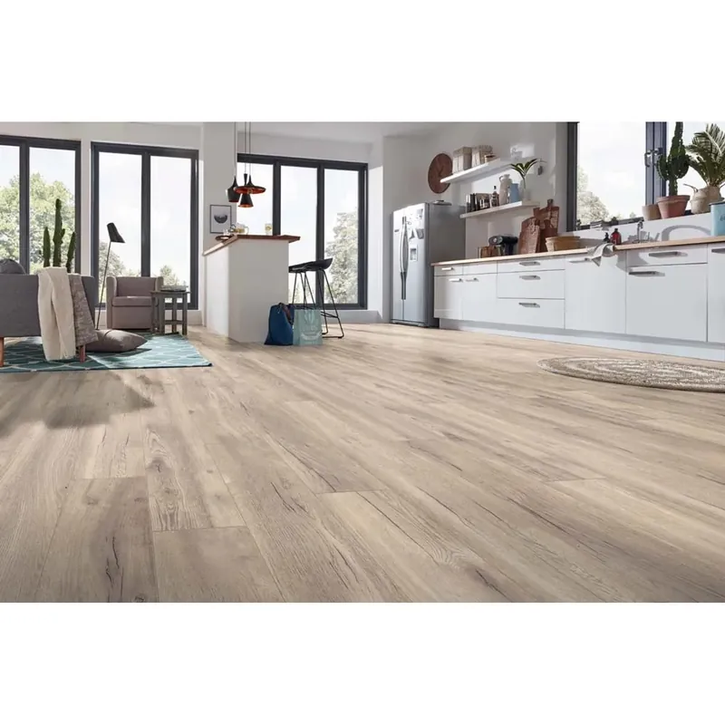 Pavimento laminato Ibrido Kiwi Petterson rovere beige sp 5,5 mm 2,397 m² Aanbieding