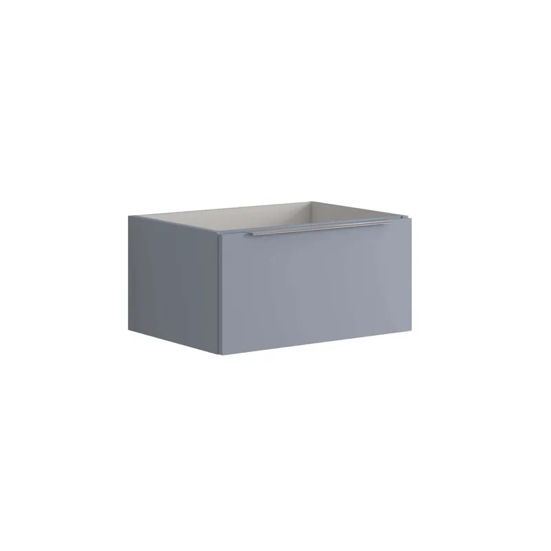 Mobile bagno base lavabo Bali 60 cm 1 cassetto Indaco Opaco Goedkoop