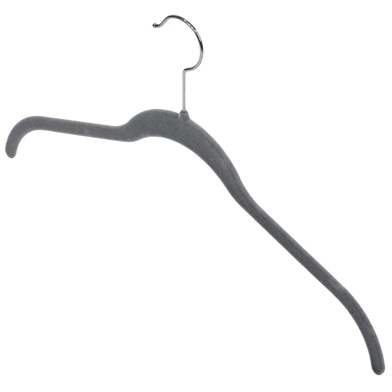Domopak Living set da 4 appendiabiti antiscivolo grigio Beperkt Aanbod