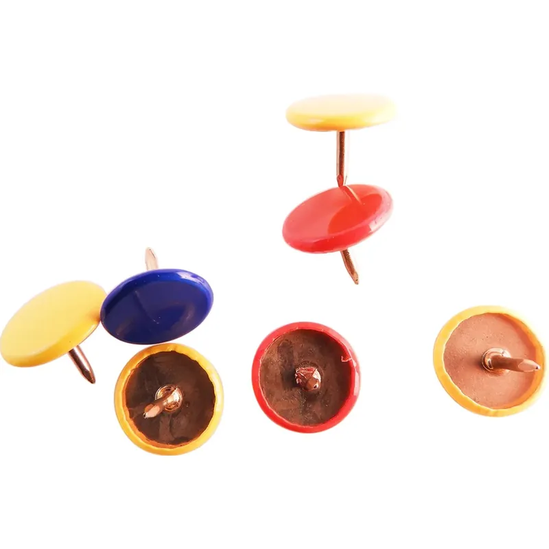 Puntina da disegno in acciaio zincato 10 mm x 5 mm colori assortiti 500 pz Merkproduct