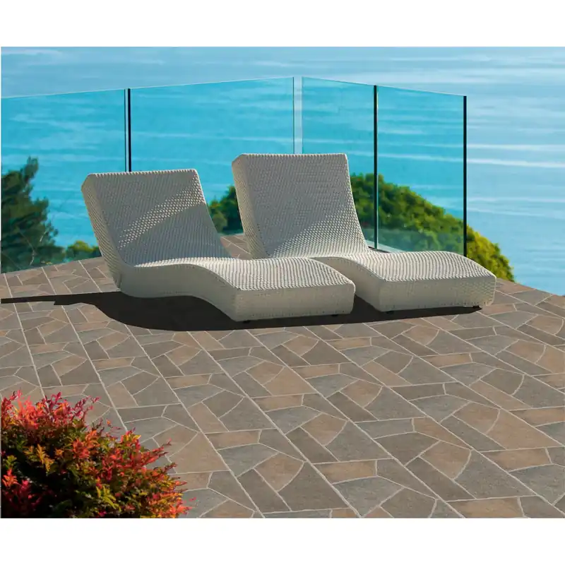 Hoge Kwaliteit Piastrella da esterno in gres porcellanato Opera beige 30,2x60,4 cm 1,65 m²