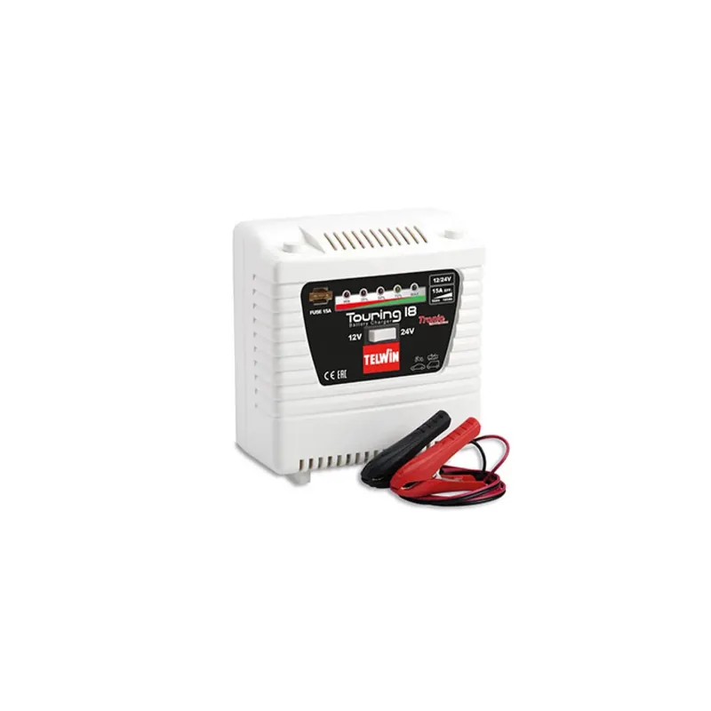 Koop Vandaag Caricabatterie 12/24 V con controllo elettronico fasi di carica