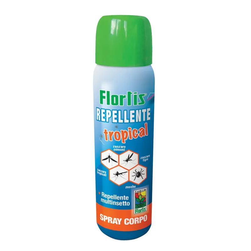 Koop Vandaag Antizanzare spray repellente Flortis Tropical 100 ml