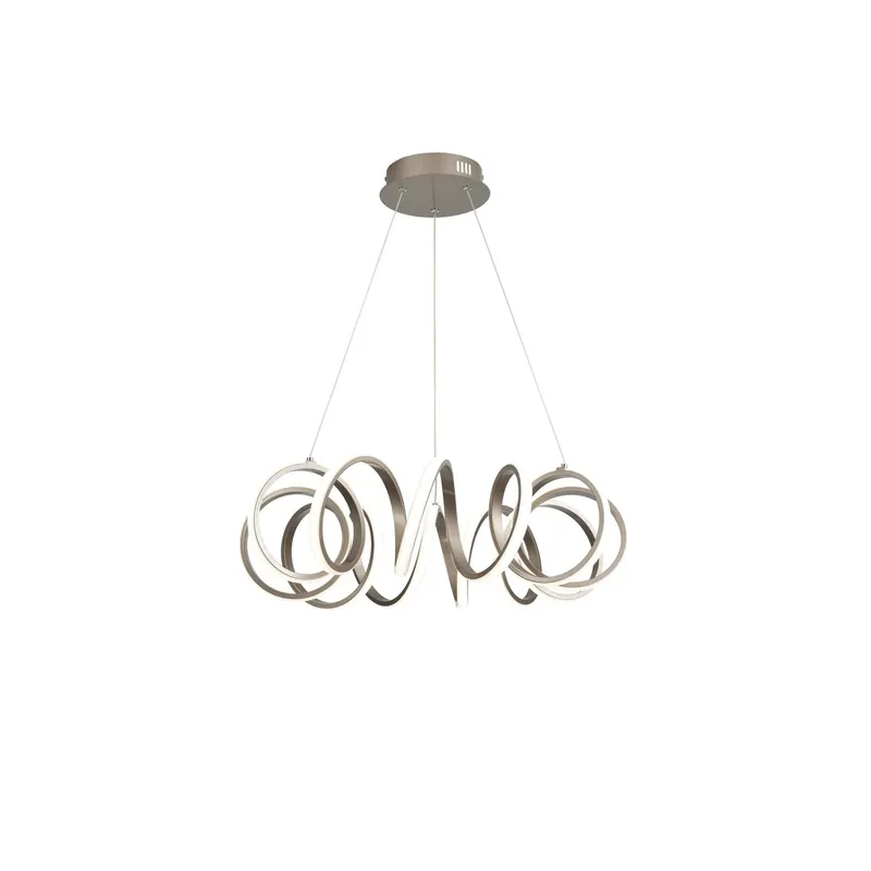 Seizoensaanbieding Sospensione LED Sissy 5500 lm 3000K 60x60 cm