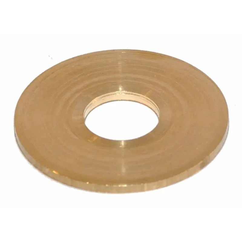 Rondella da carrozziere in ottone lucido 10,5 mm x 30 mm x 1,5 mm 5 pz Finale Uitverkoop