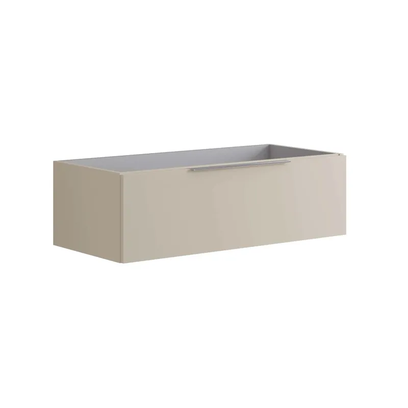 Mobile bagno base lavabo Bali 100 cm 1 cassetto Sabbia Opaco Op = Op