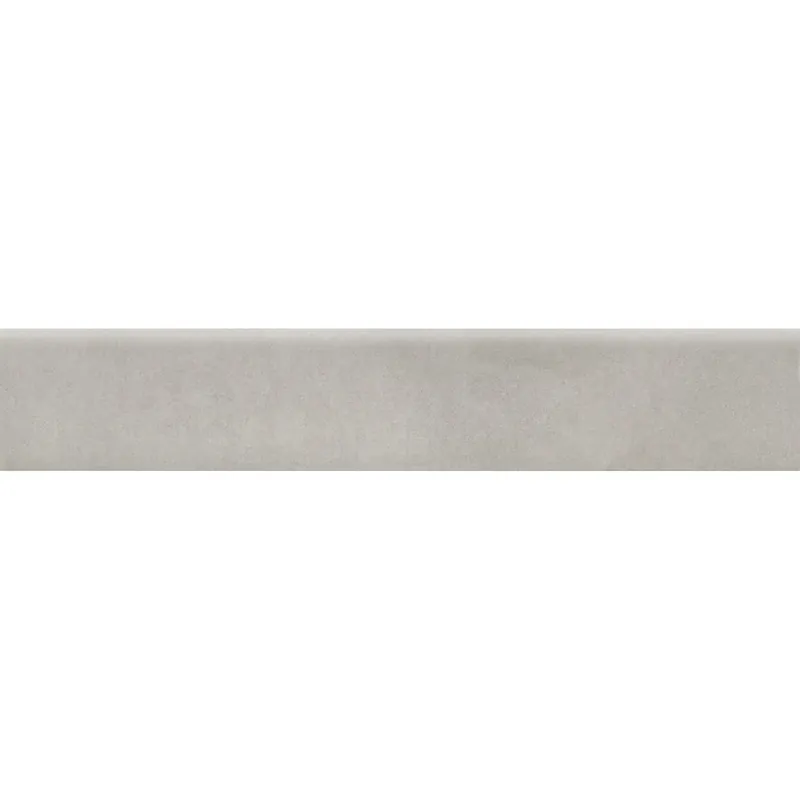 Battiscopa in gres porcellanato Fashion Grigio 8x45 cm Op = Op