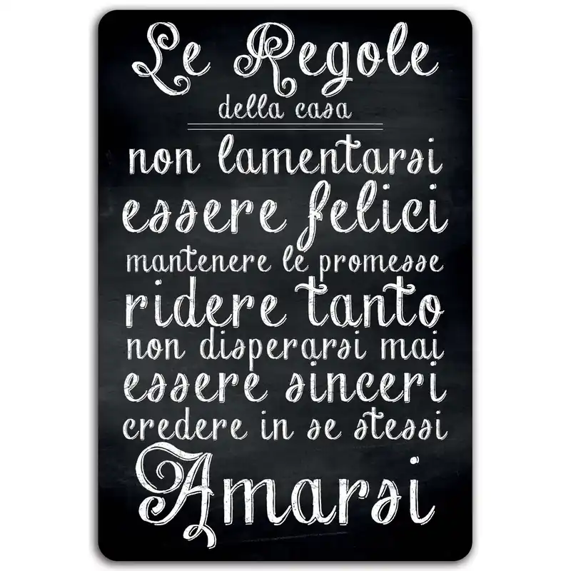Koopje Targhetta in forex Le Regole 28x19 cm