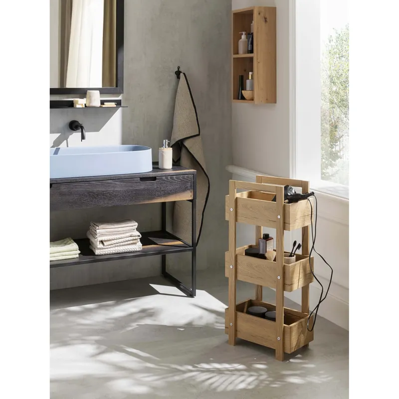 Mensola bagno Format Trilogy truciolato rovere wotan Alleen Vandaag