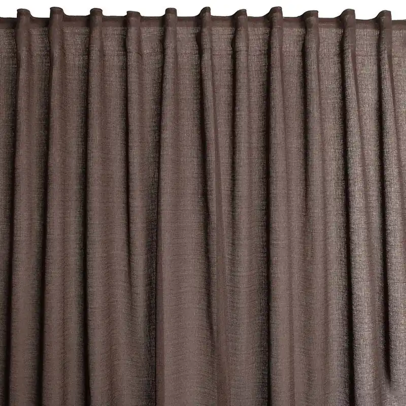 Hete Deal Tenda Voile EVY cioccolato 200x280 cm