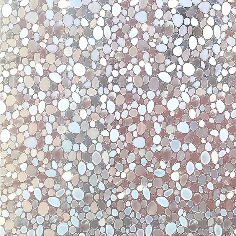 Gecertificeerd Rotolo pellicola elettrostatica Fantasia Stones 675 cm x 2 mt