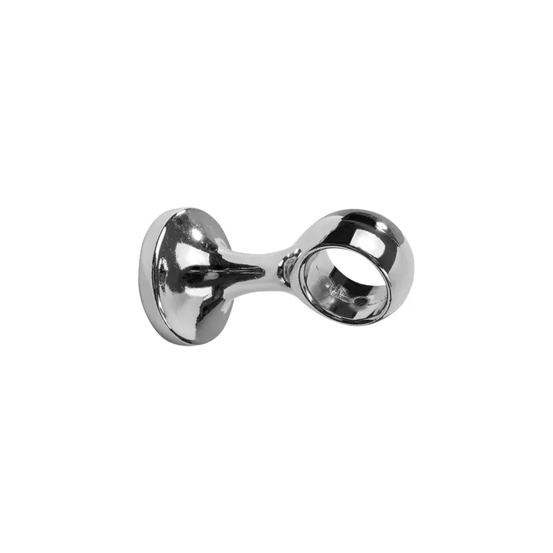 Terminale per bastone tenda diamante in metallo Ø 25 mm brushed 2 pz Voordeelprijs