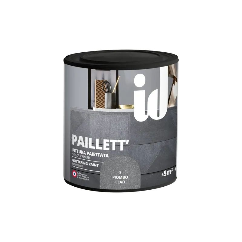 Lage Prijs Vernice Paillett 500 ml piombo id