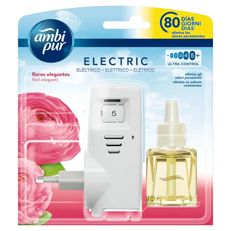 Aanbieding Base e ricarica Ambipur fiori