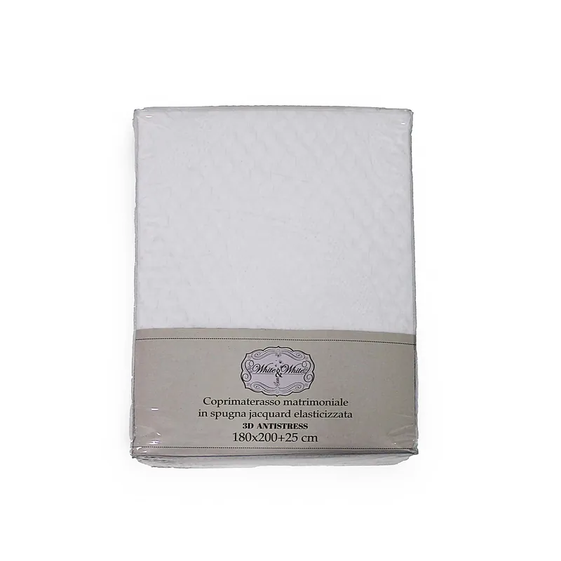 Superprijs Coprimaterasso in spugna 180x200 cm bianco