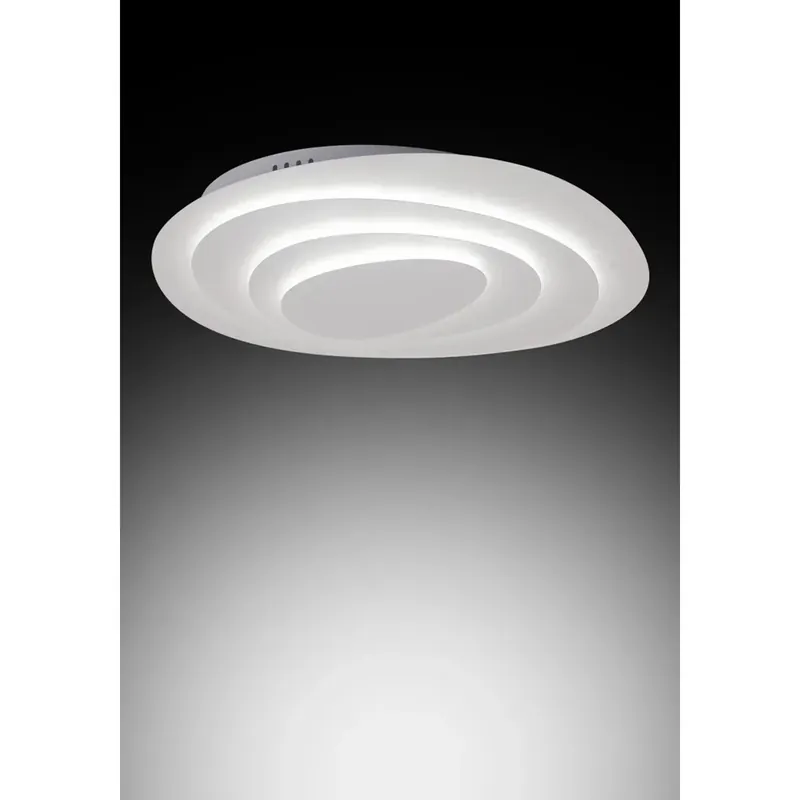 Koop Online Plafoniera LED Orione 2100 lm CCT 41x34,5 cm bianco
