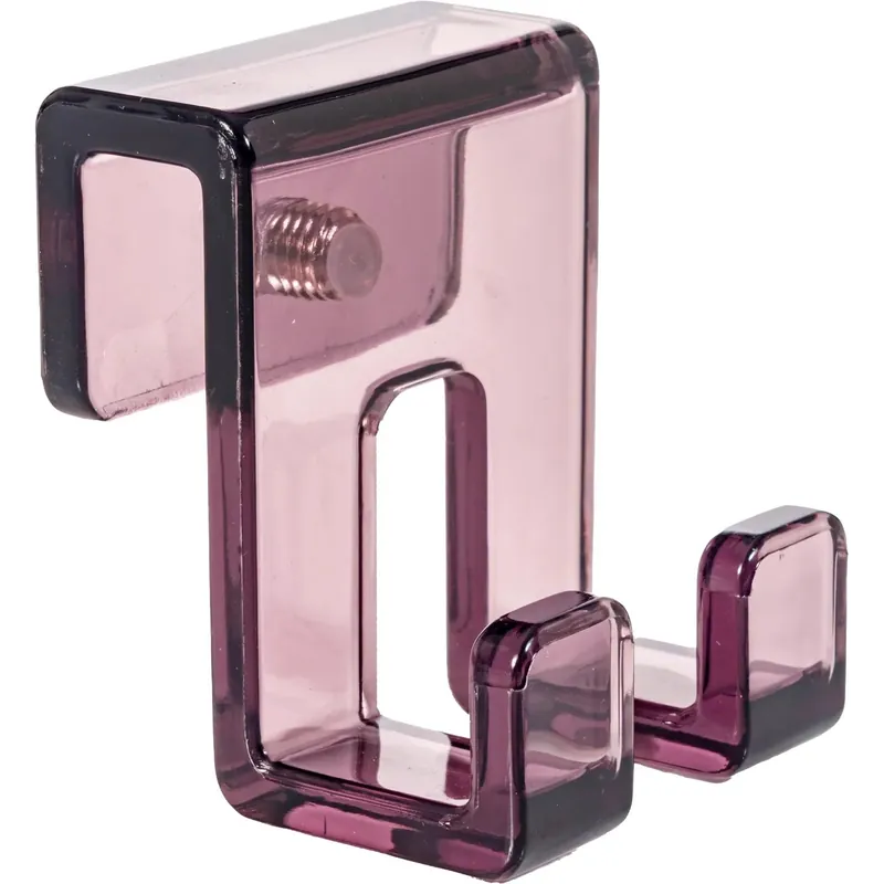 Korting Appendi accappatoio per box doccia Clear in plexiglass grigio bruno