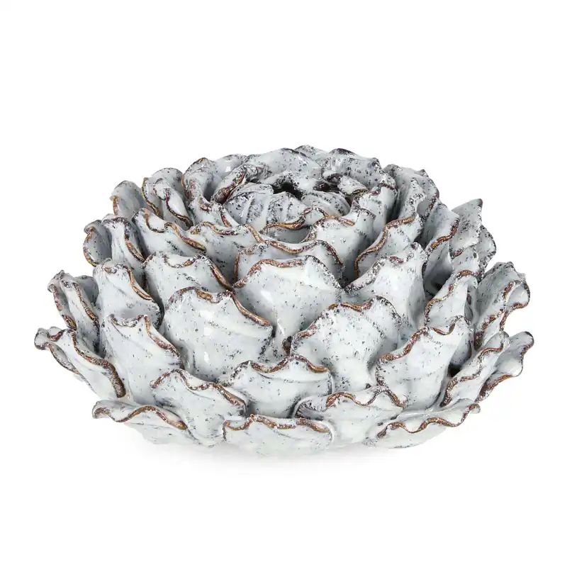 Decorazione fiore Masami 10 cm bianco Express Levering