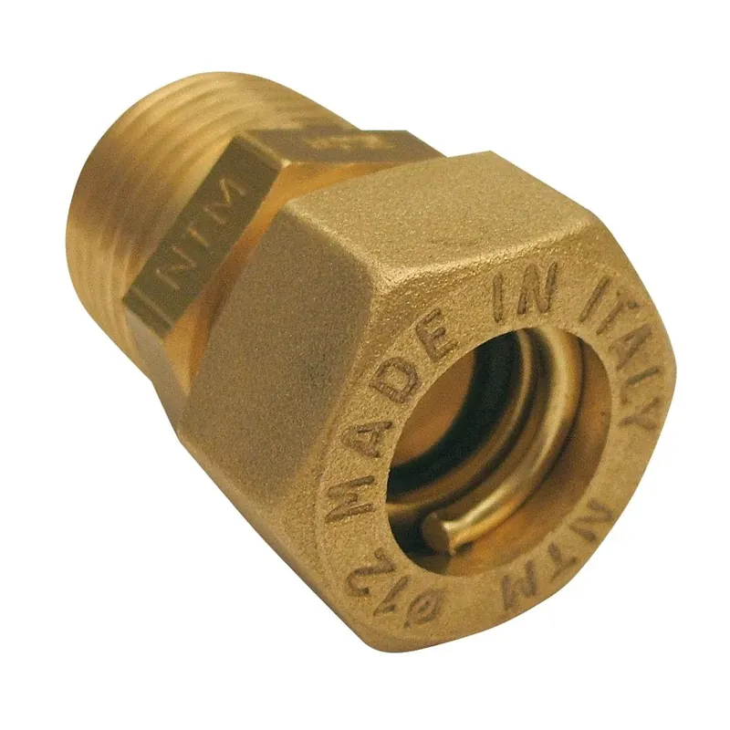 Raccordo diretto maschio per acqua/gas attacco rame d.16-3/4" Nu Kopen