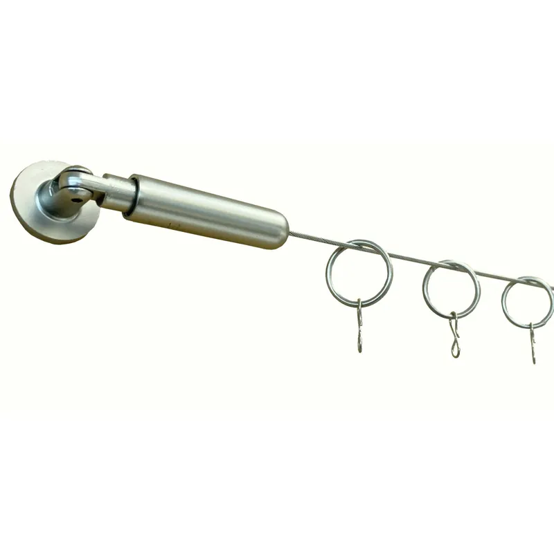 Cavo tenda in metallo kit con supporti 4 M Populair