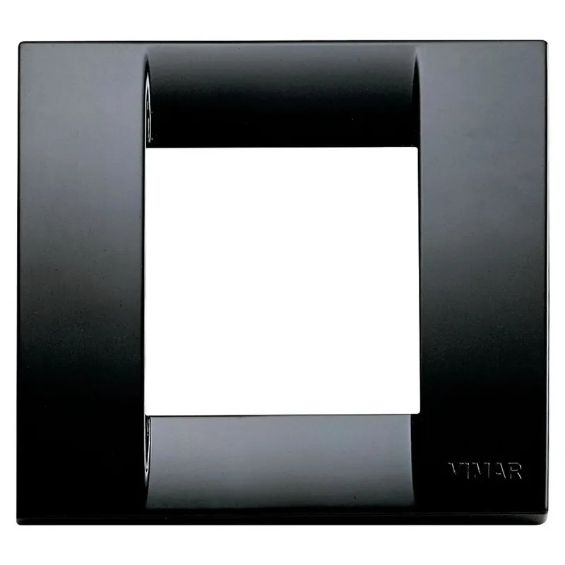 Dagaanbieding Placca 1-2 moduli Vimar Classica nero