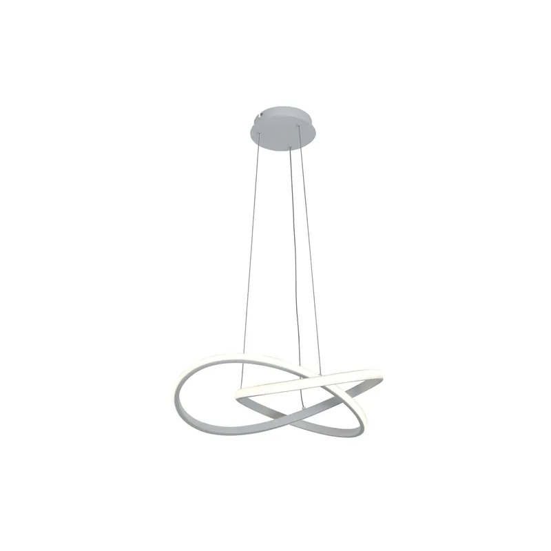 Sospensione LED Olly 4300 lm 3000K 50x50 cm Flitsaanbieding