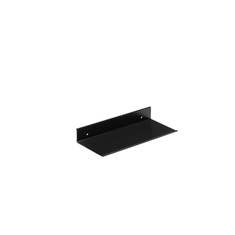 Betaalbaar Mensola bagno Alluminia Format 30x13 cm nero