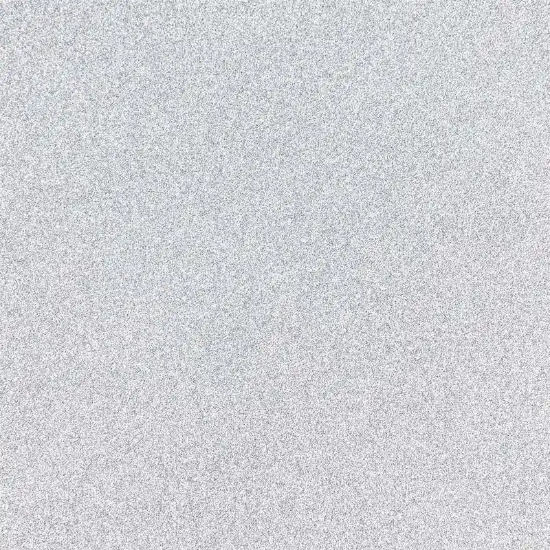 Tijdelijk Beschikbaar Pellicola adesiva in plastica Fantasia Glitter Argento rotolo 45 cm x 2 mt