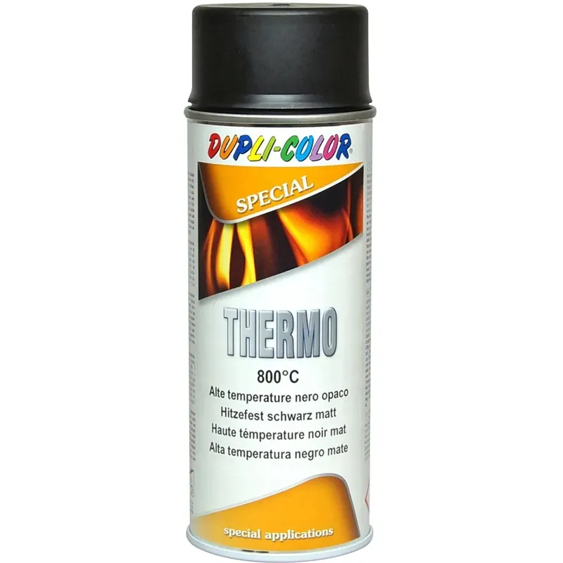 Vernice Spray thermo 800°C 400 ml nero opaco Laatste Kans