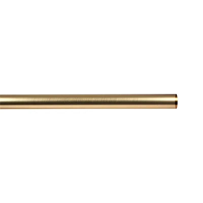 Weekendaanbieding Bastone per tenda in metallo 200 cm Ø 20 mm oro satinato