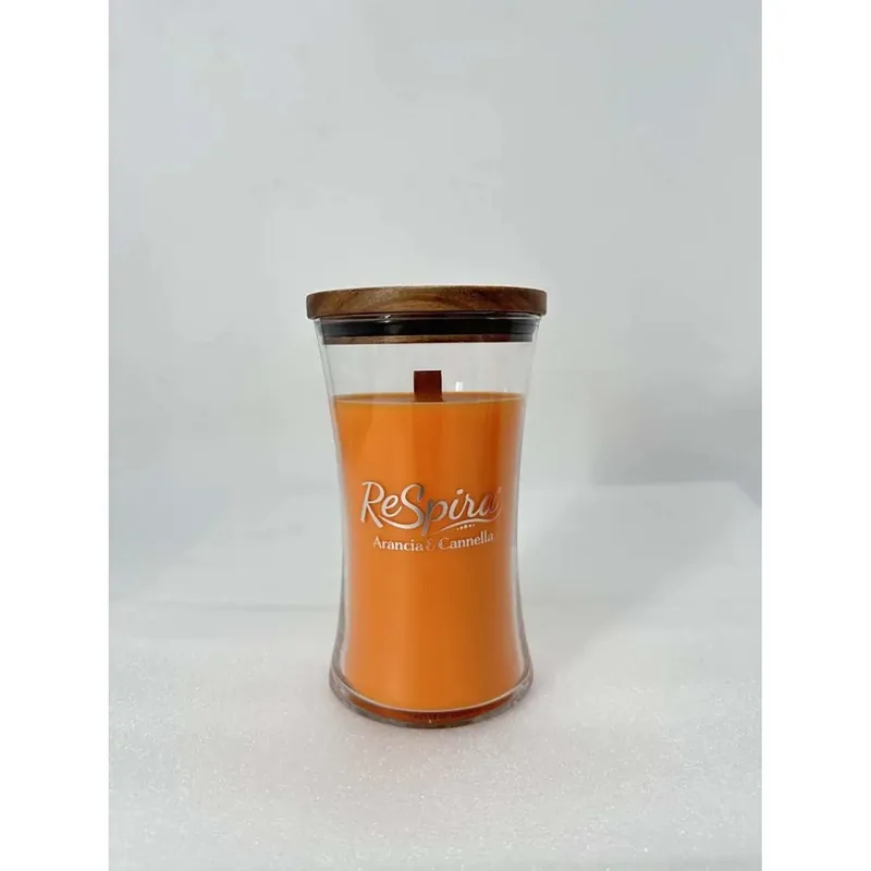 Actieprijs Candela design clessidra al profumo di arancia e cannella 610 g