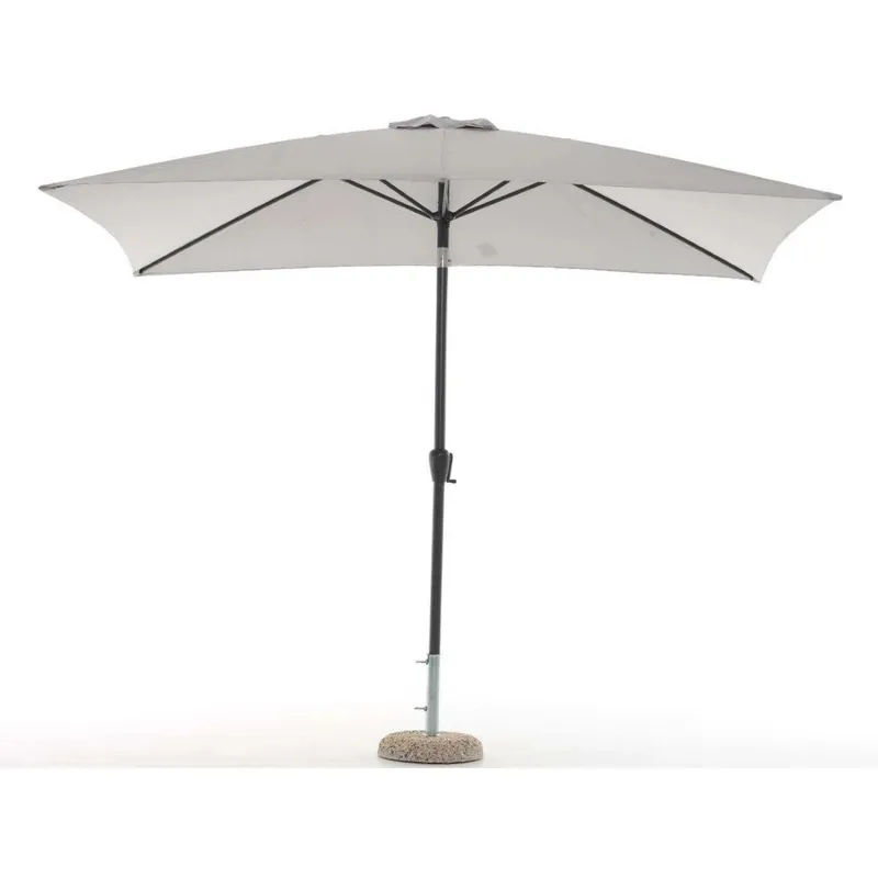 Goedkoop Ombrellone da giardino palo centrale Palm Beach 3x2 m Antracite