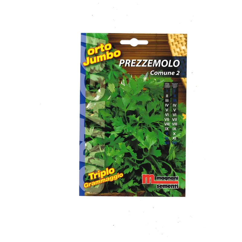 Betrouwbaar Semi orto Jumbo Prezzemolo Comune